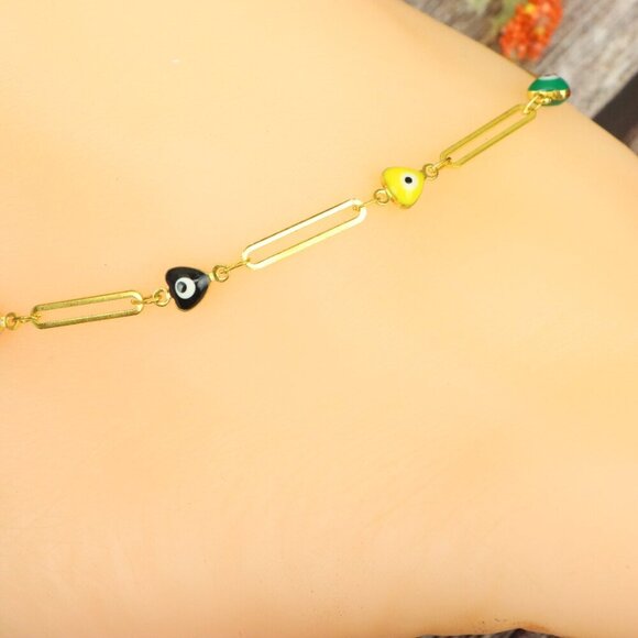 "Elegant Handmade Anklet – Delicate Jewelry for Women, MAR091484 - Picture 10 of 10